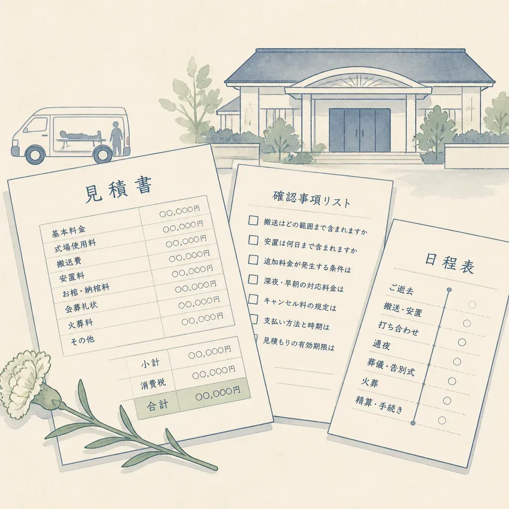 葬儀後に追加費用を請求された｜見積もりにない費用への対処法