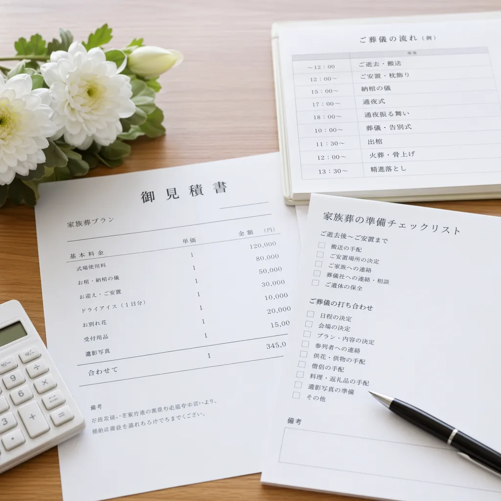 葬儀サービス比較の資料イメージ