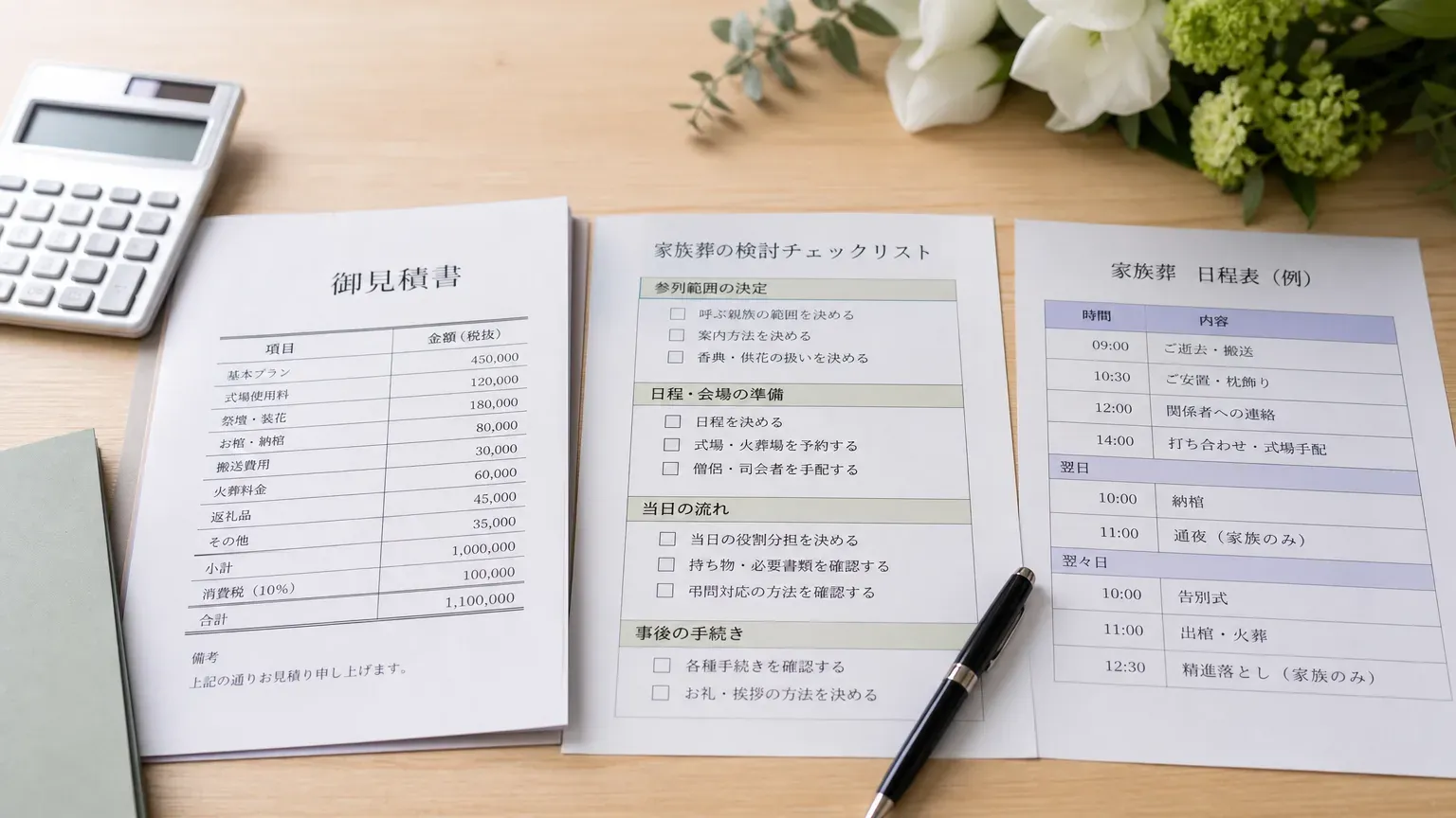 家族葬の呼び方・参列範囲の決め方｜親族と揉めない進め方