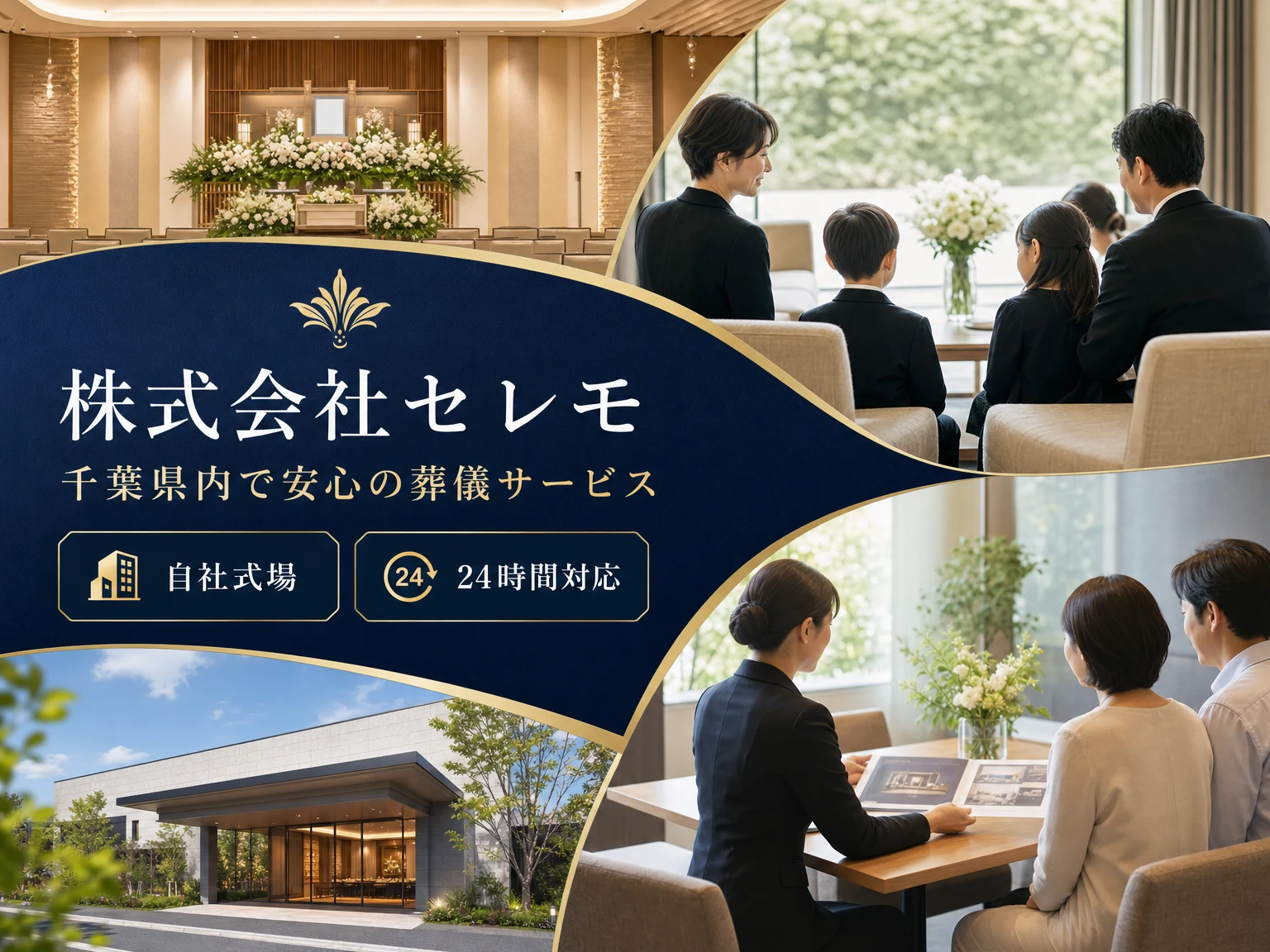 株式会社セレモ（千葉県・東京都）の外観