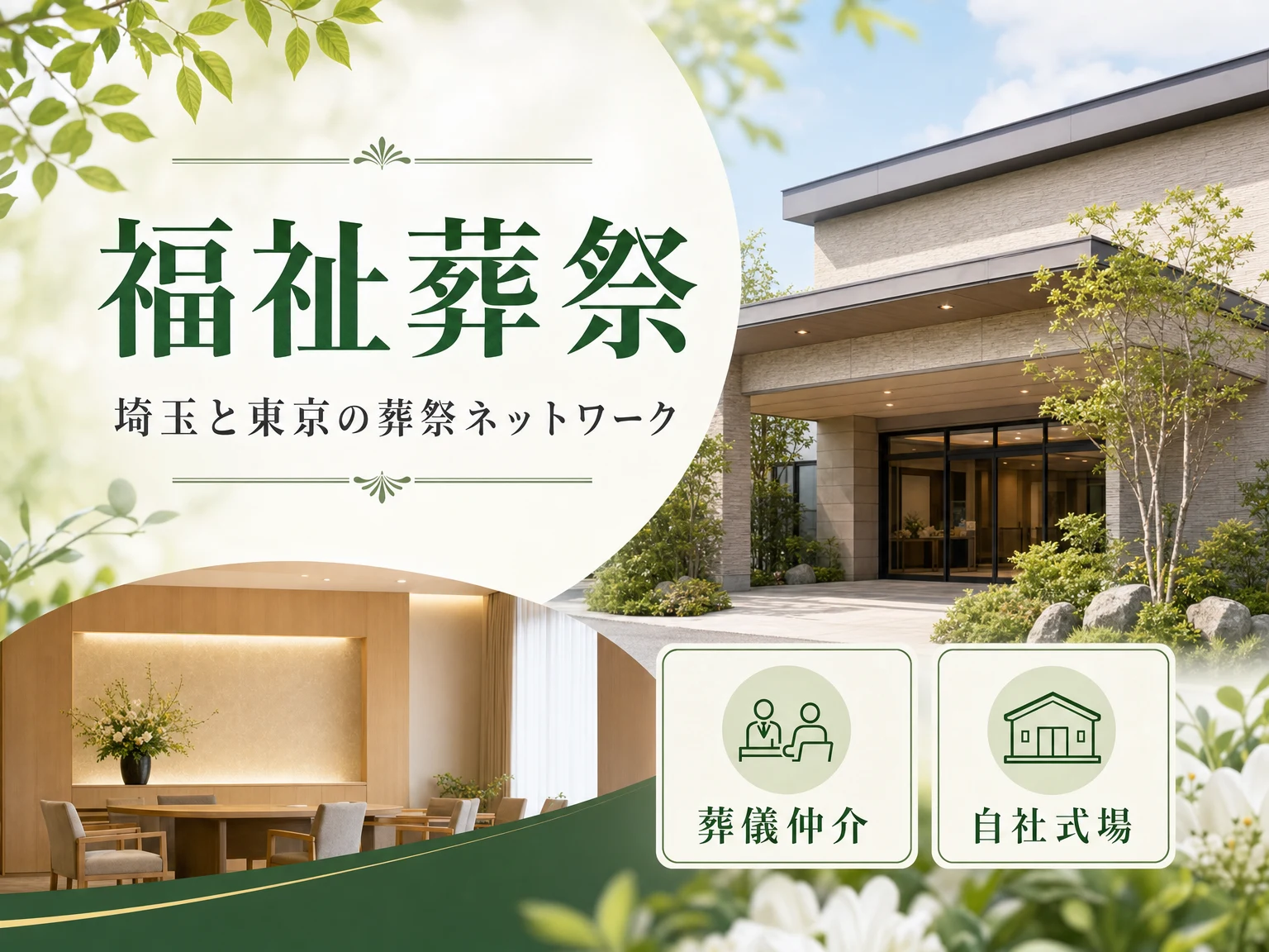 福祉葬祭（東京都・埼玉県）の外観