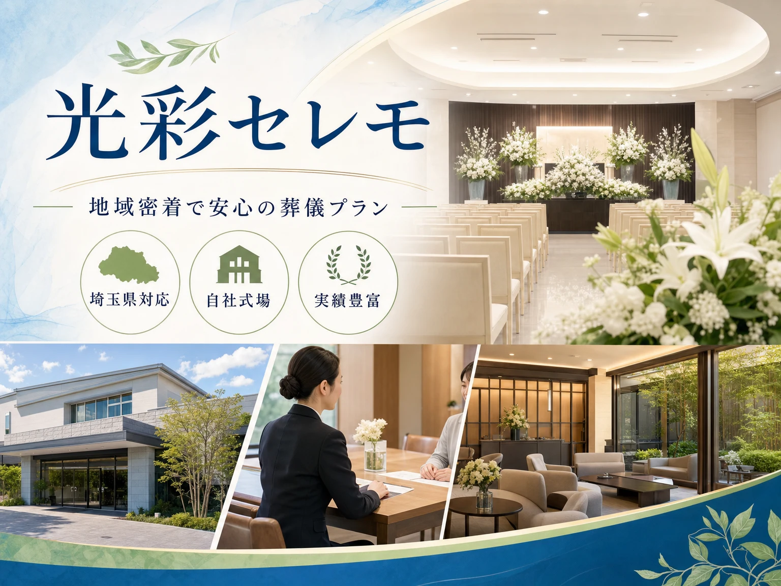 光彩セレモ（埼玉県）の外観