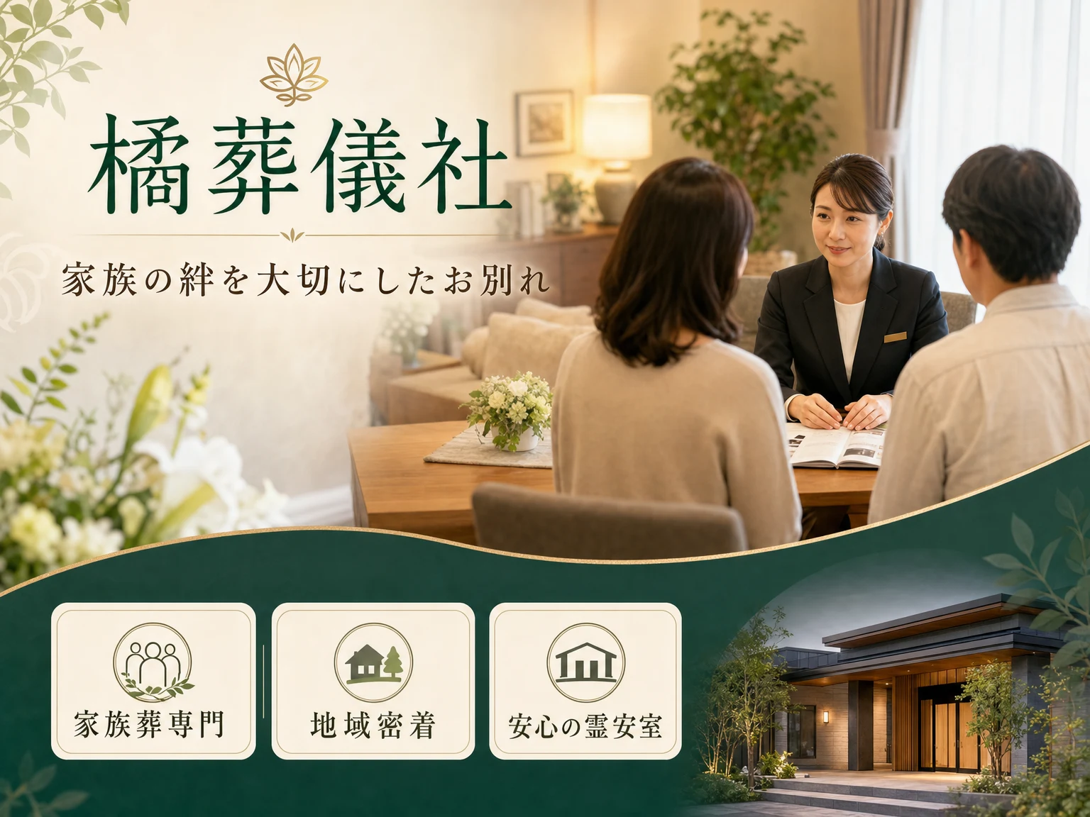 橘葬儀社（神奈川県）の外観