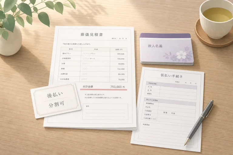 葬儀費用が払えないとき｜立替・ローン・互助会の活用方法