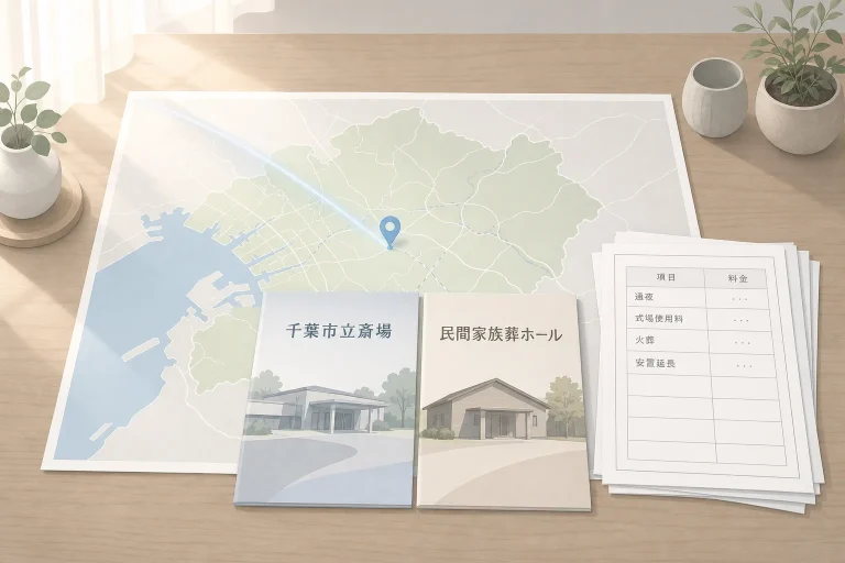 千葉市の家族葬｜区別の斎場比較と費用相場