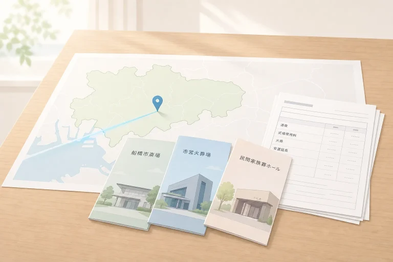船橋市の家族葬｜費用相場と斎場・火葬場の選び方