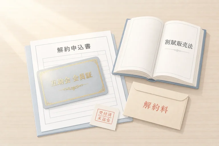 互助会の解約トラブル｜解約料・返金されないケースの対処法