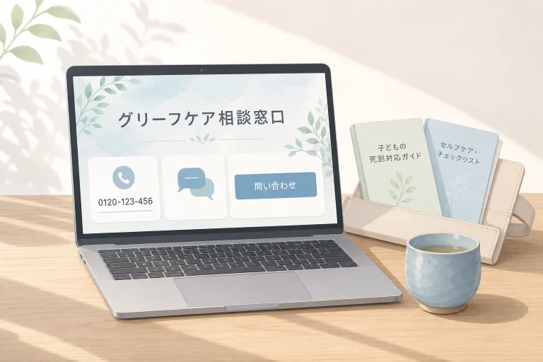グリーフケアとは｜大切な人を亡くした後の心のケアと相談先
