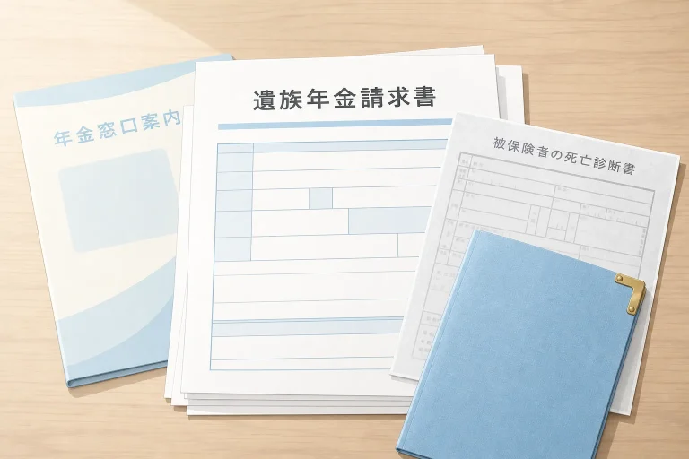 遺族年金の手続き｜遺族基礎年金・遺族厚生年金の申請方法と期限