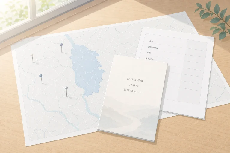 松戸市の家族葬｜費用相場と東京隣接エリアの斎場特徴