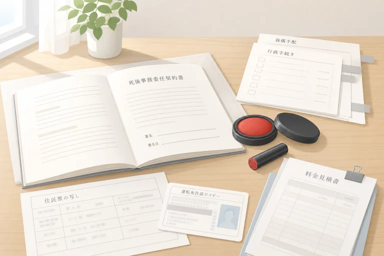 死後事務委任契約とは｜内容・費用・おひとりさまの終活との関係