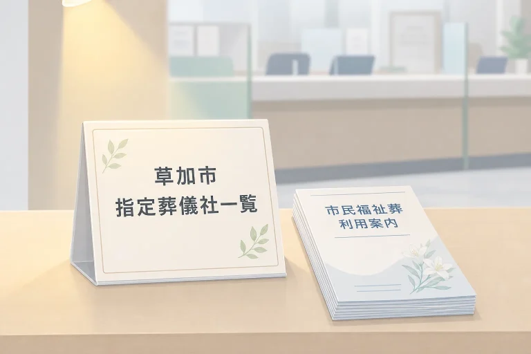 草加市の家族葬と市民福祉葬｜費用を抑える公的制度の使い方