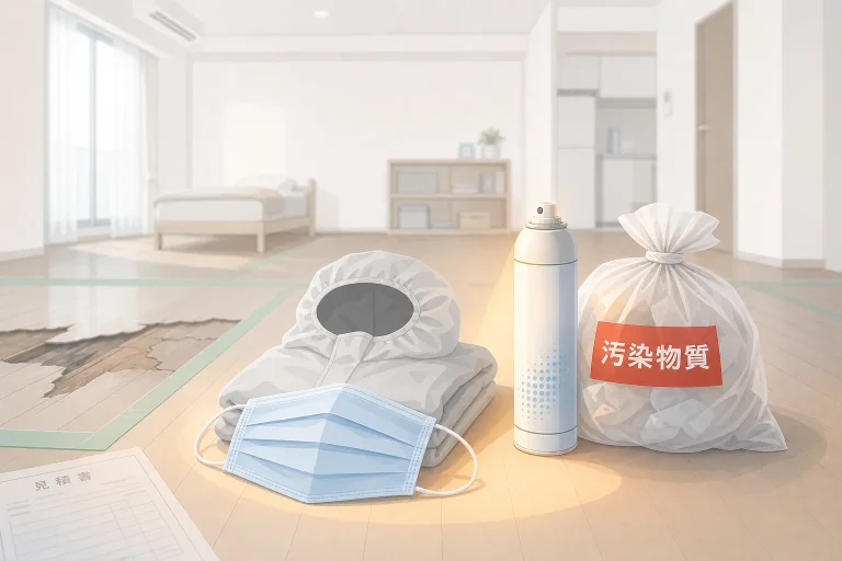 特殊清掃の費用相場｜孤独死現場の原状回復と遺族・大家の負担範囲